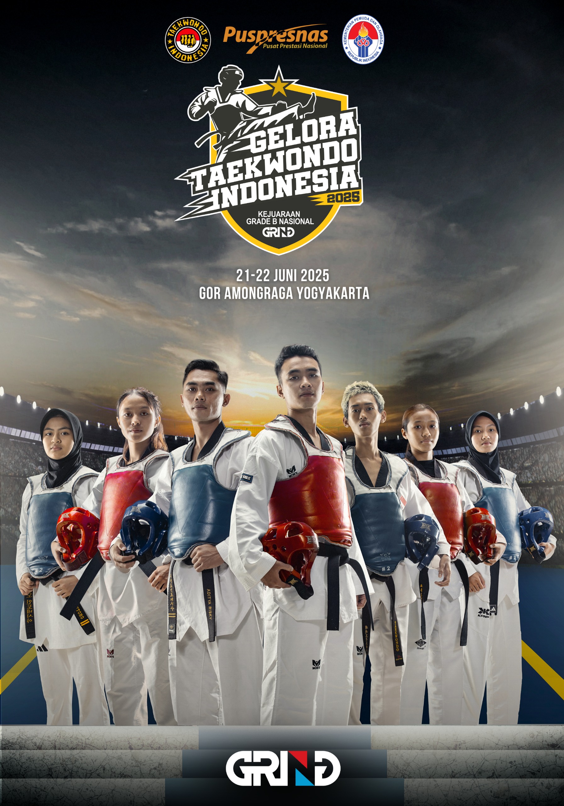 Panggung Juara Taekwondo Indonesia Taekwondo Indonesia Dojang Nebula TC